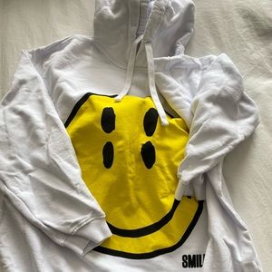 Smiley face hoodie